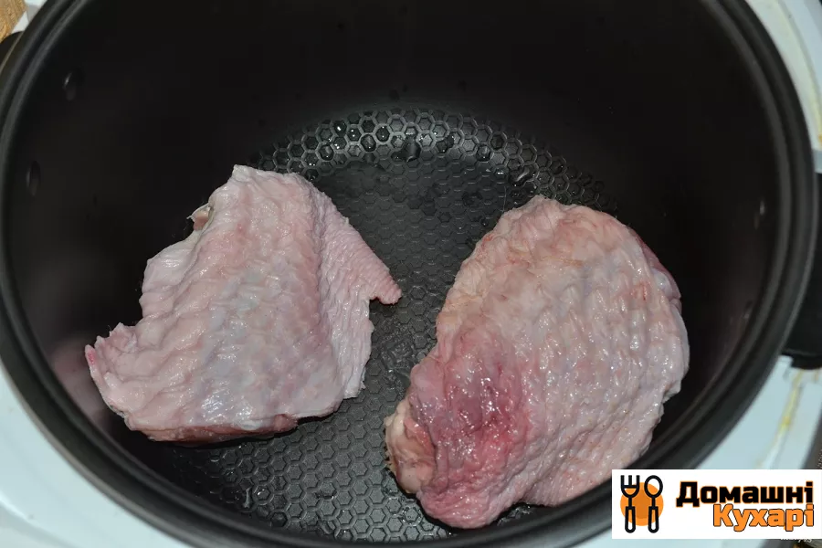 Індичка з овочами в мультиварці - фото крок 2