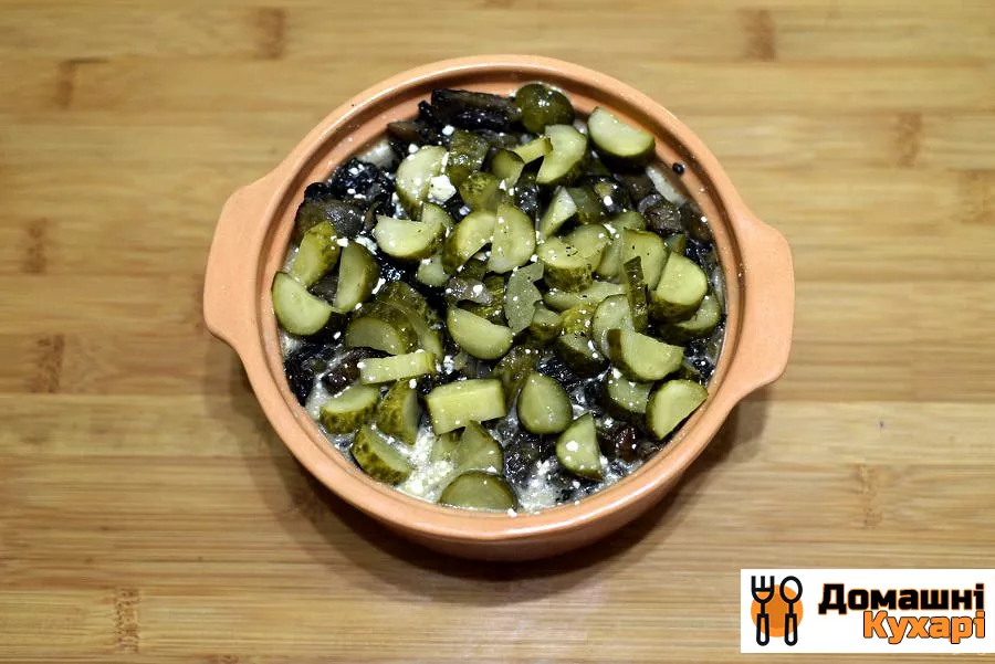 Печеня з лісовими грибами 