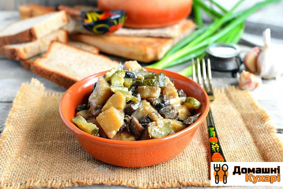 Печеня з лісовими грибами 