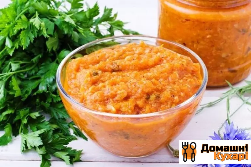 Кабачкова ікра з морквою