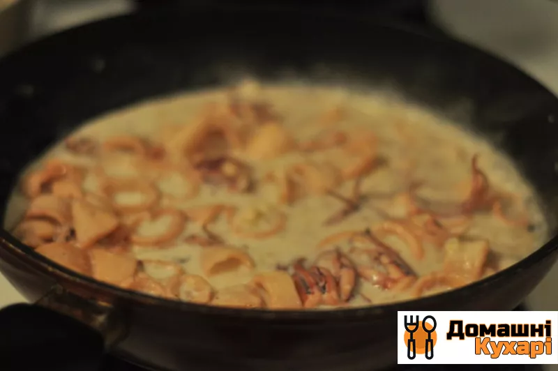 Кальмари з сиром і часником - фото крок 5