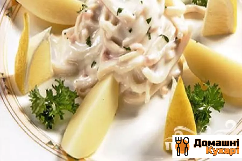 Кальмари в соусі