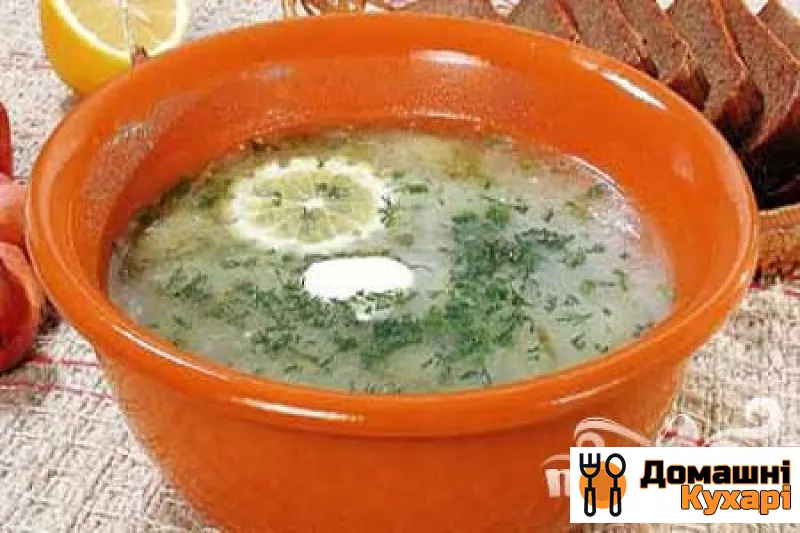 Калья з курки з лимоном