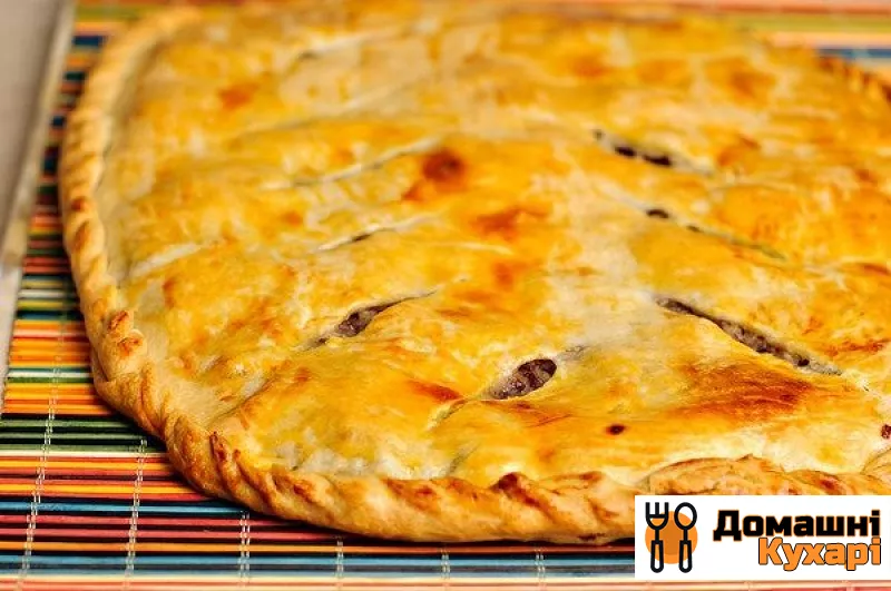 Мясной пирог с картофелем