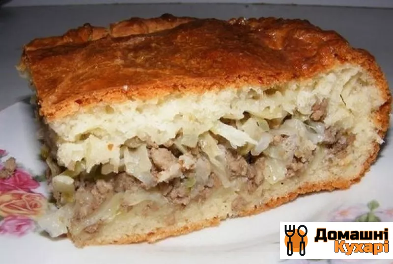 Нежнейший пирог с капустой