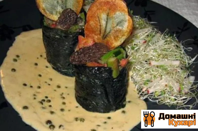 Нори с соусом
