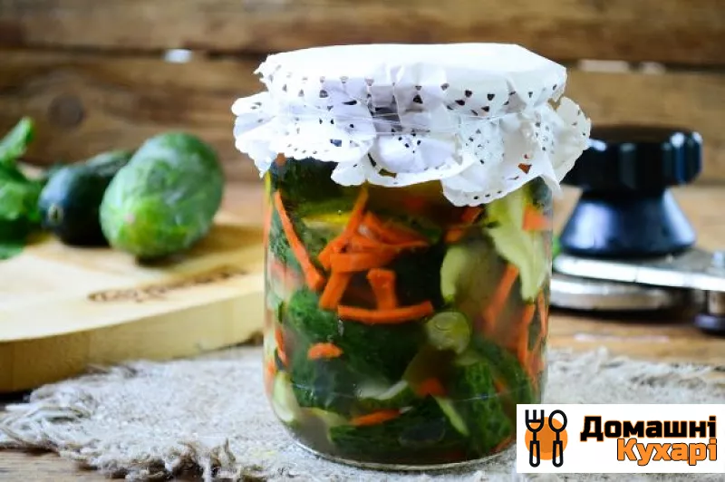 Огірки по-корейськи на зиму (простий рецепт)