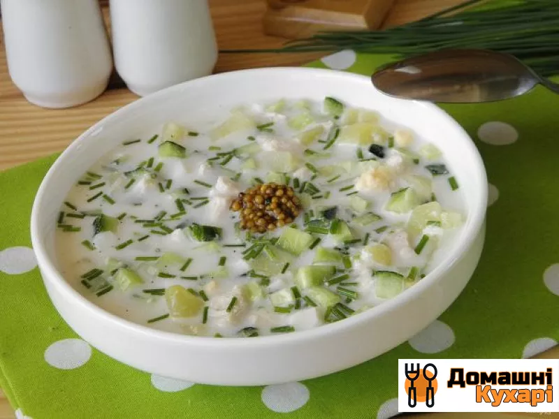 Окрошка з куркою