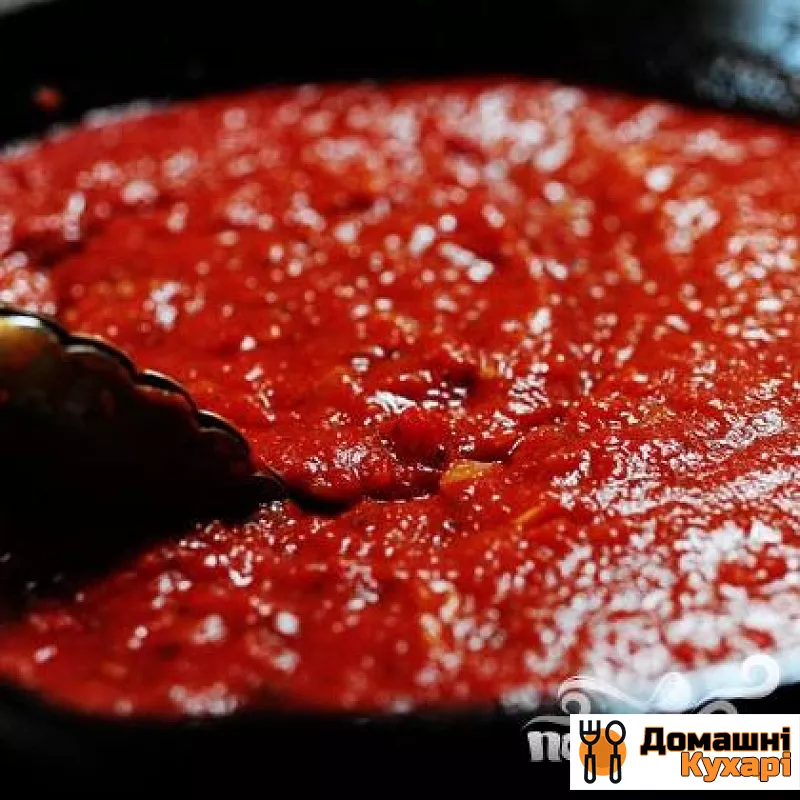 Паста Пенне з куркою і соусом Маринара - фото крок 4