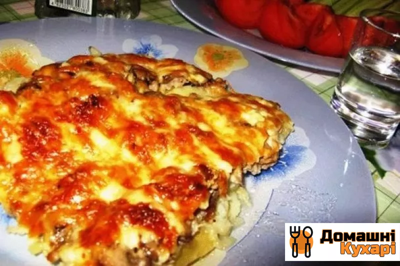 «М'ясо по французьки» з курячого фаршу